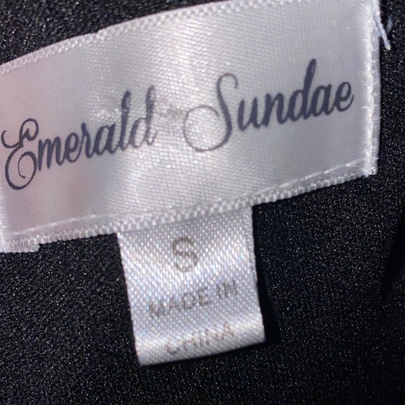 Cute little black dress with a v cut front and back. - Picture 4 of 4